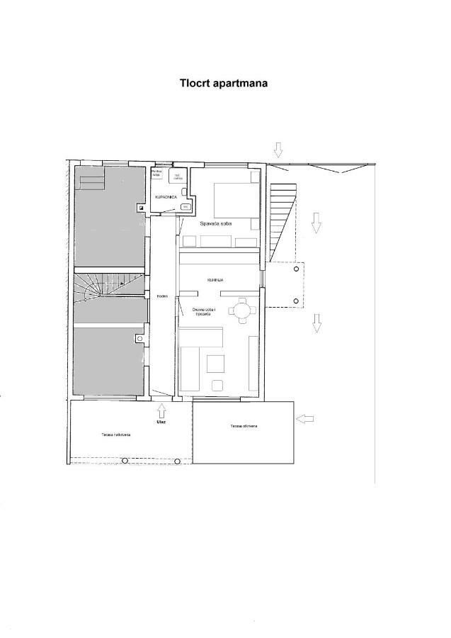 Apartman Tim Ossero Esterno foto